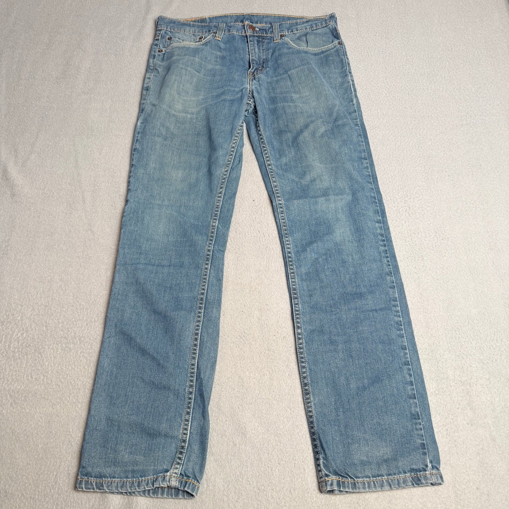 Levis 511 Slim Fit Jeans Mens 32x32 Medium Wash Blue WaterLess Denim Pants